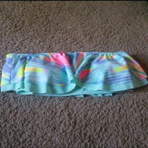 L bikini flounce top
